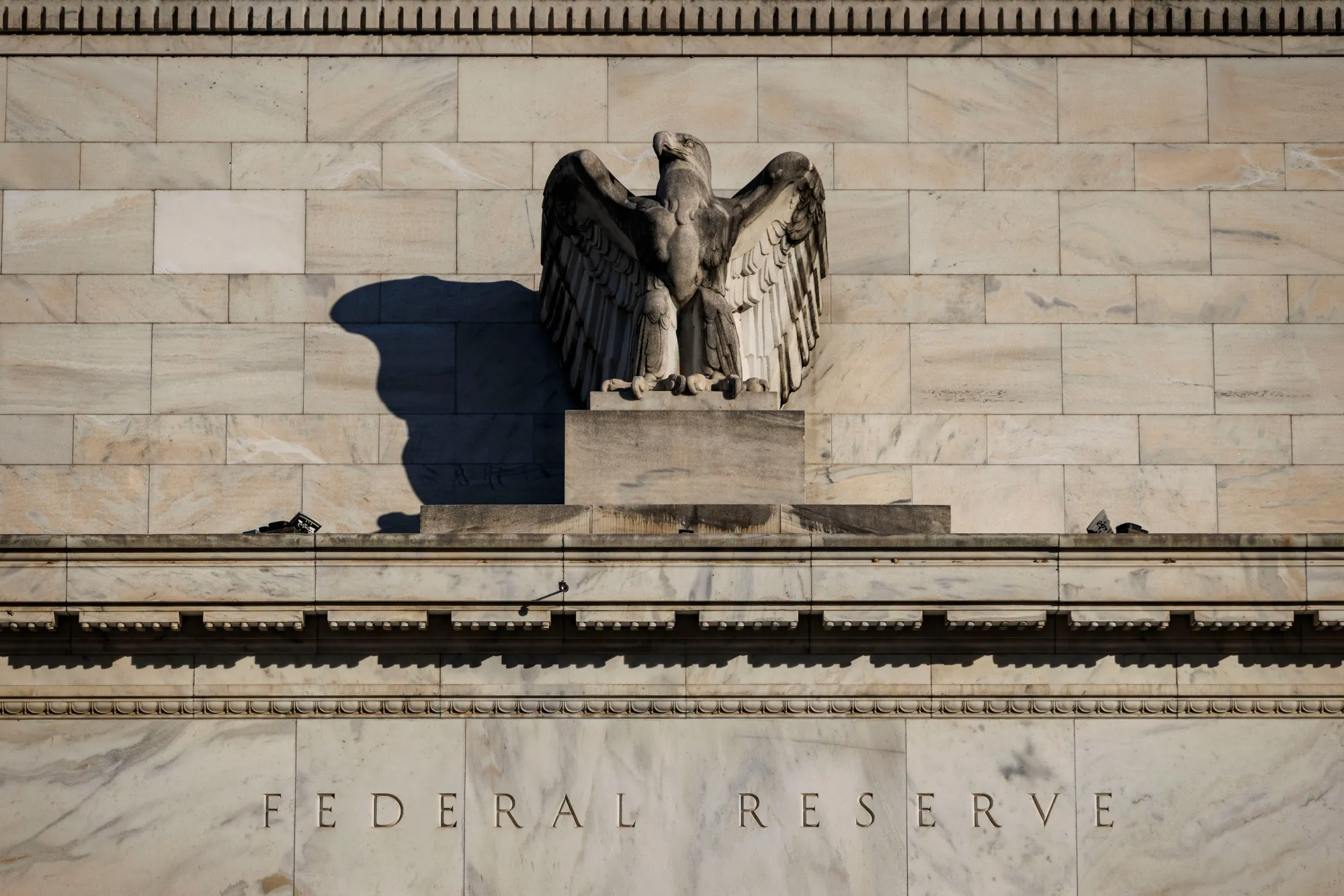 The Marriner S. Eccles Federal Reserve building in Washington, DC, US.