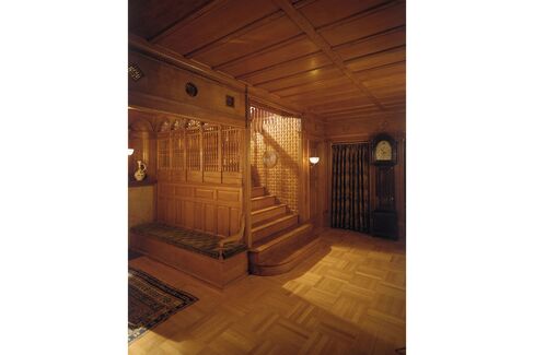 Parlor Stairhall from the Metcalfe House, Buffalo.