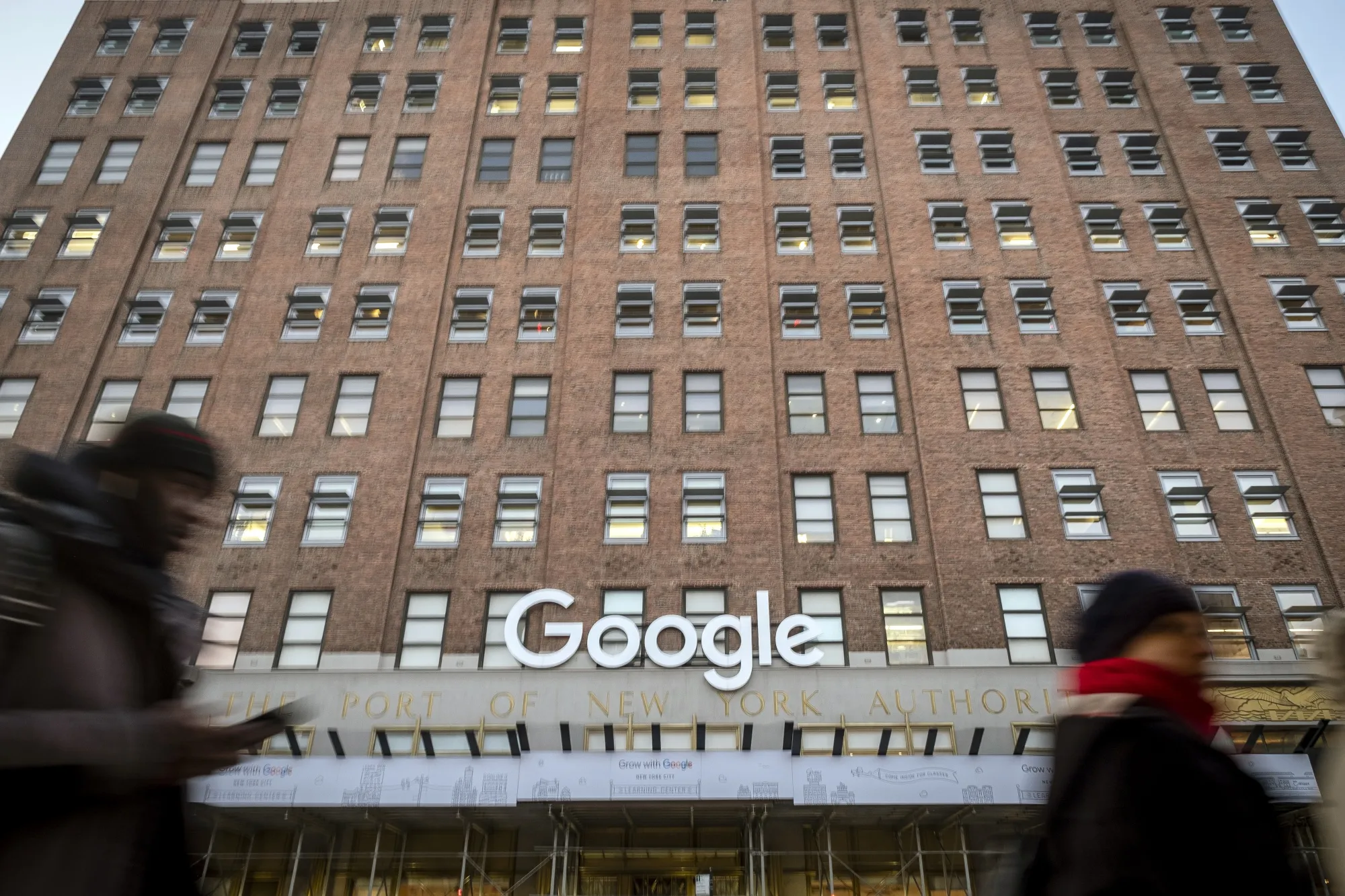 Google headquarters on 8th Avenue.