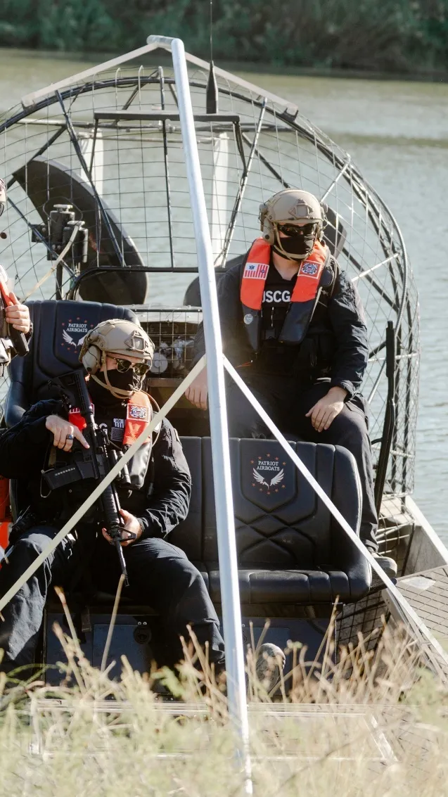 Uscg Rio Grande Watch Coast Guard Patrols Rio Grande While Border Agents Hit US Cities ...