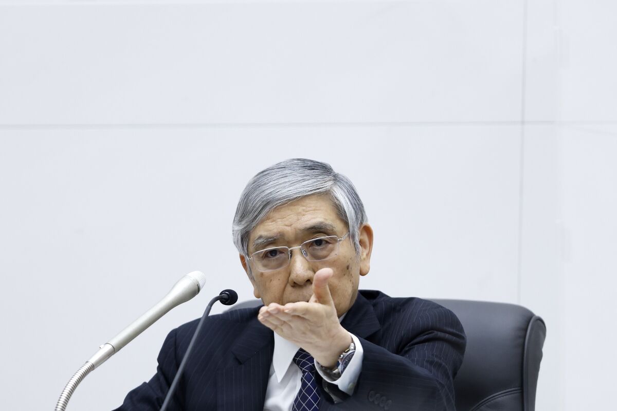 Boj S Haruhiko Kuroda Would Hold Policy Even If Inflation Hits 3 Survey Shows Bloomberg