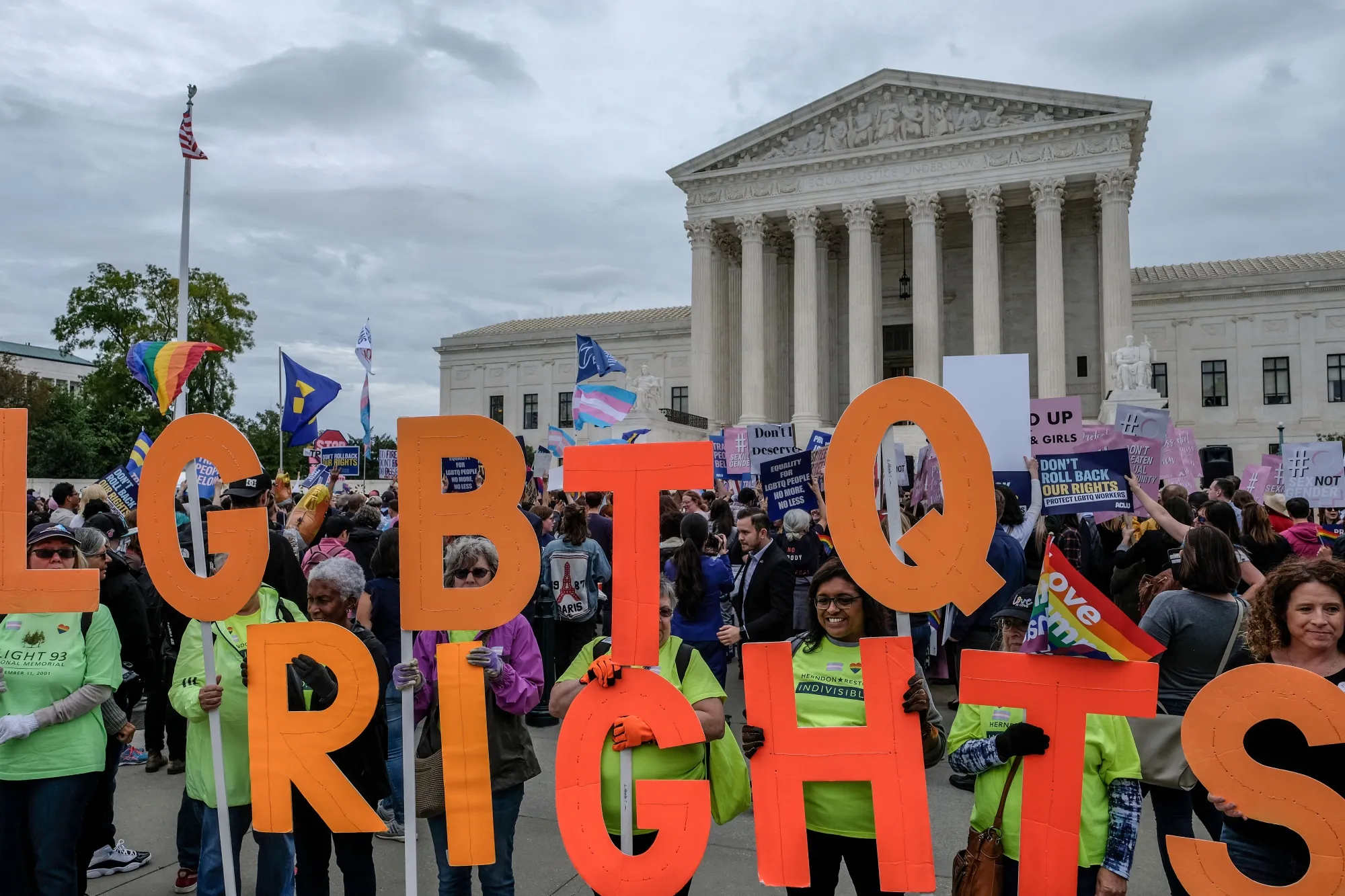 U.S. Supreme Court Hearing On Federal Employment Protection For LGBT Employees