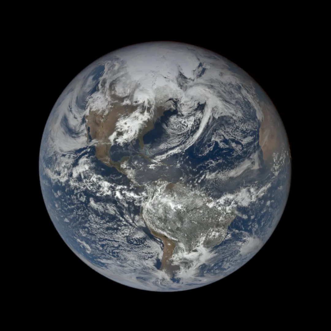 An image from NASA’s DSCOVR&nbsp;satellite.