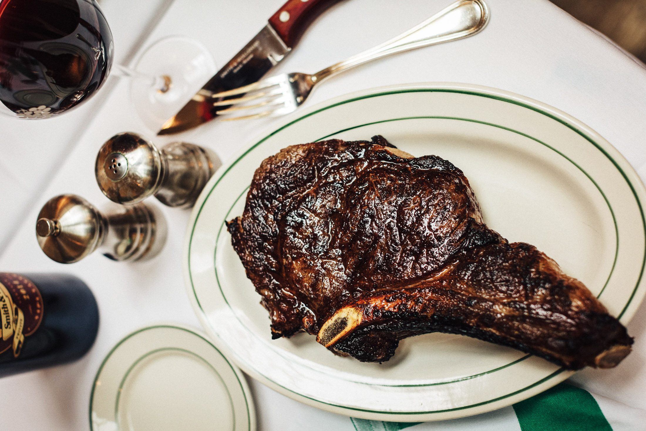 Flashback to Smith &amp; Wollensky’s Cajun Rib Steak at the Manhattan restaurant.&nbsp;