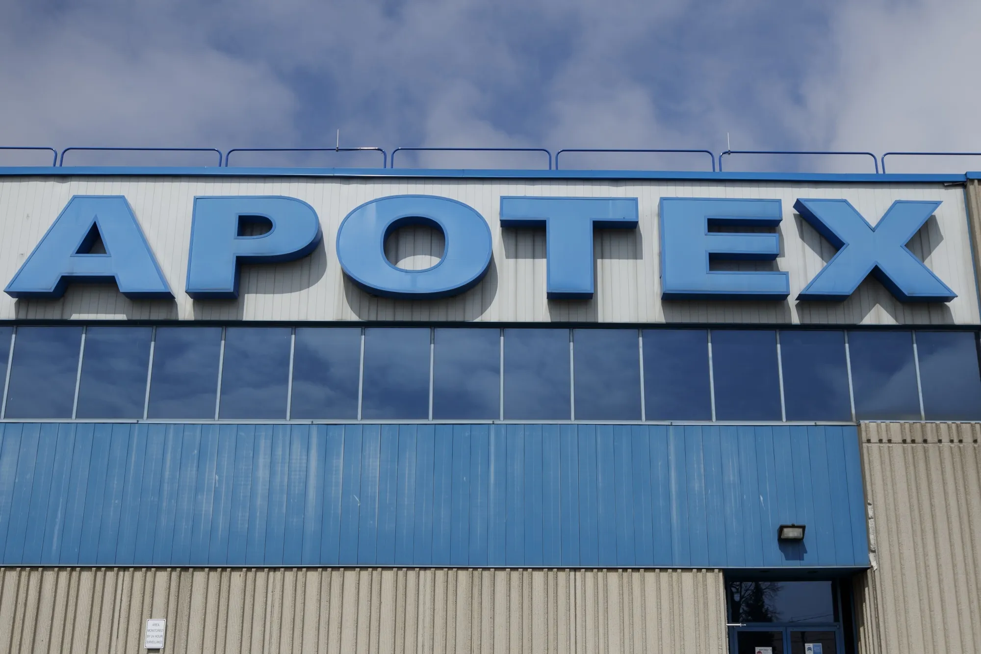 The Apotex pharmaceutical facility in Toronto in 2021.