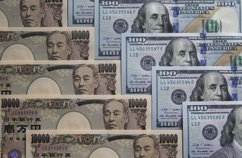 Stock of Japanese Yen and US Dollars Ahead of British EU Referendum Vote