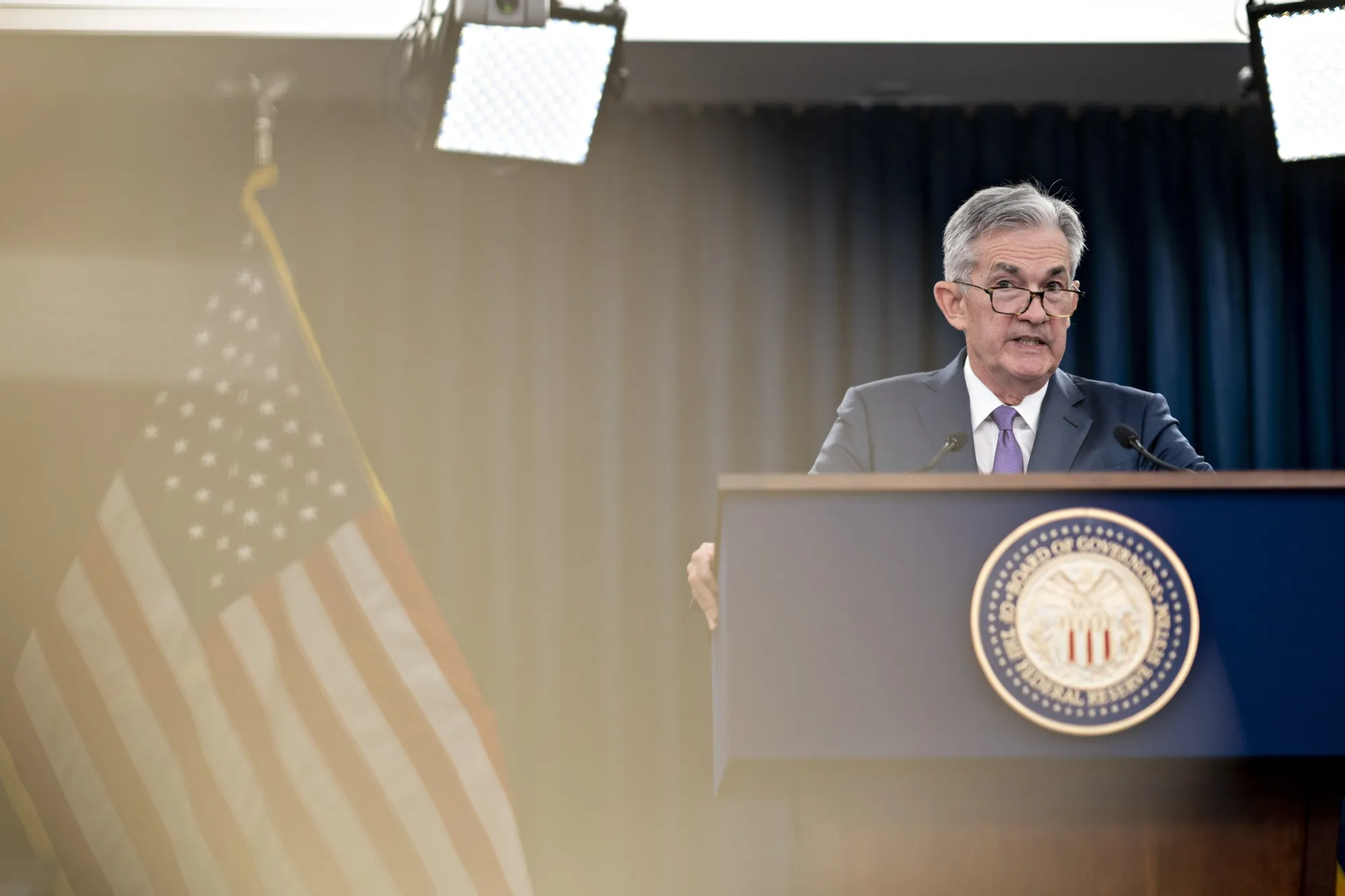 Fed Chairman Jerome Powell Holds News Conference Following FOMC Rate Decision