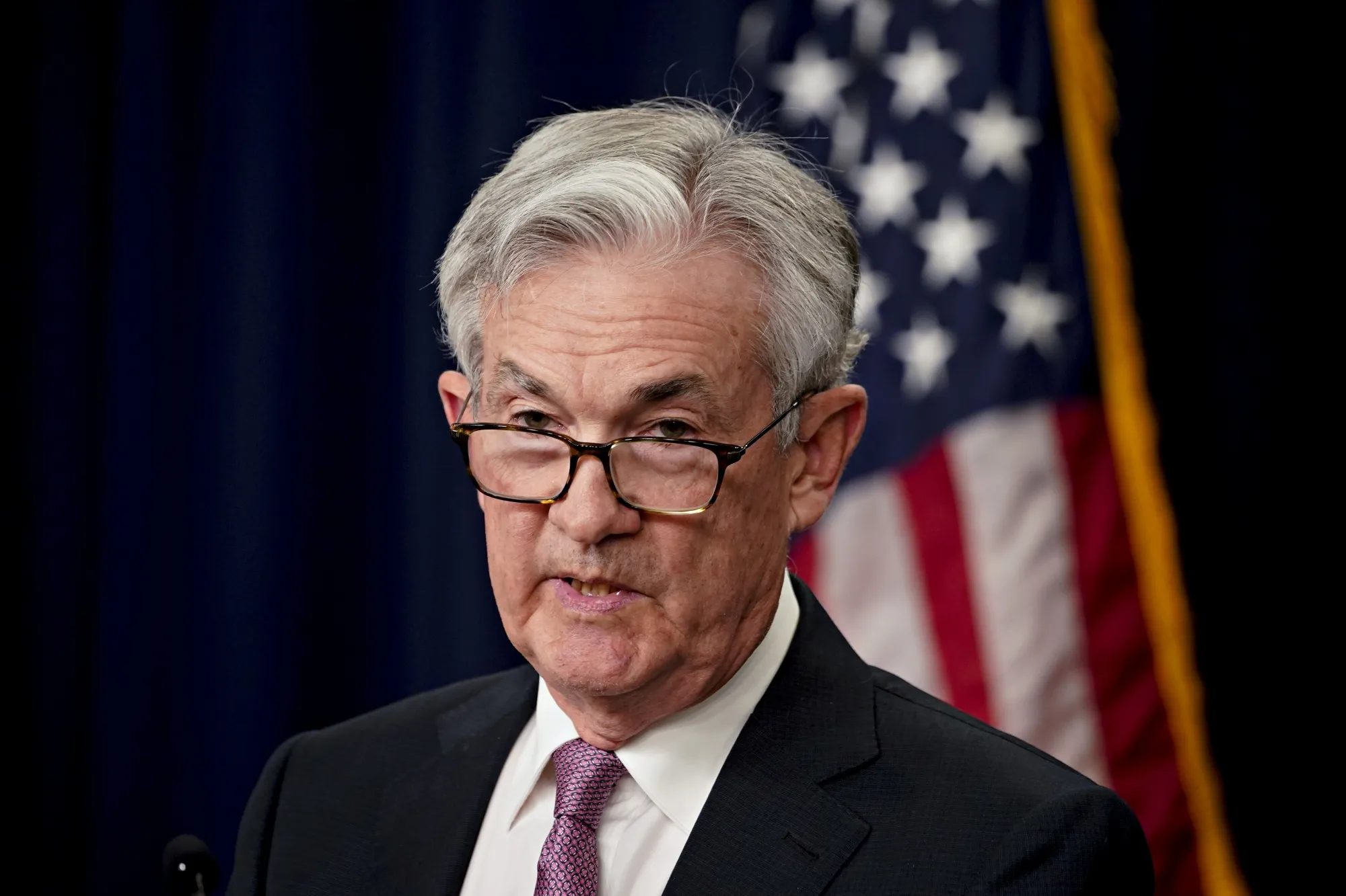 Jerome Powell, chairman of the U.S. Federal Reserve&nbsp;