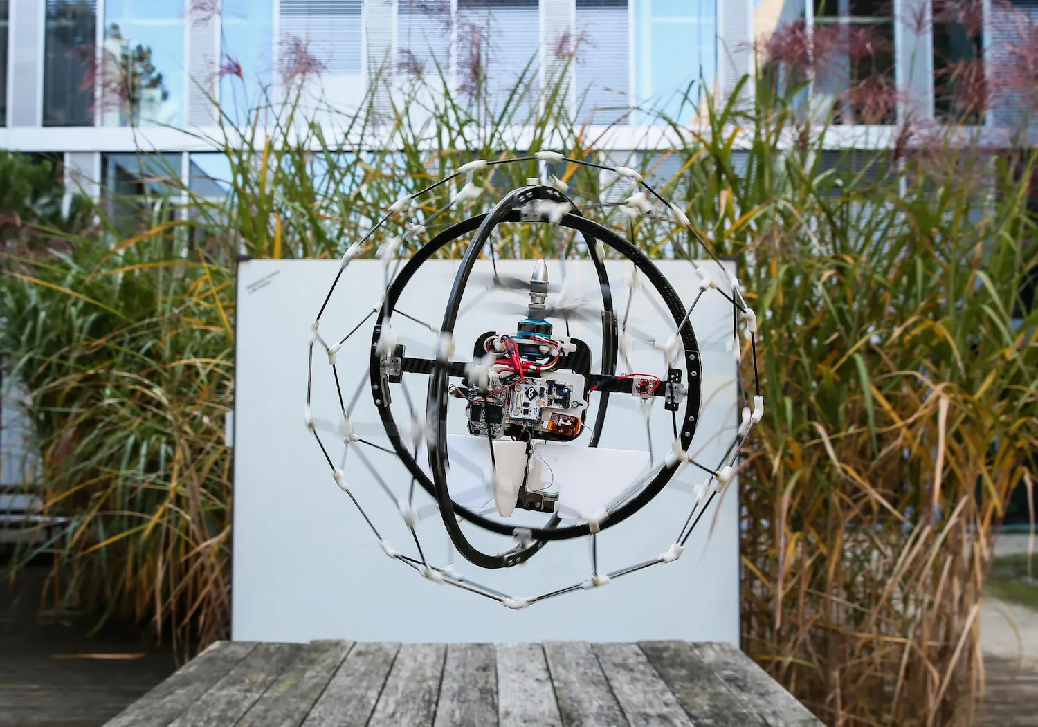 This Crash-Proof Bouncing Drone Is Built to Find Disaster Victims -  Bloomberg
