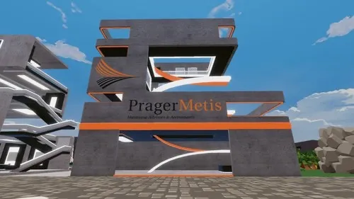 Prager Metis Metaverse headquarters in Decentraland.