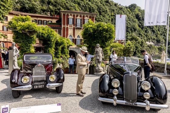 The World’s Rarest Cars, on Display at Lake Como