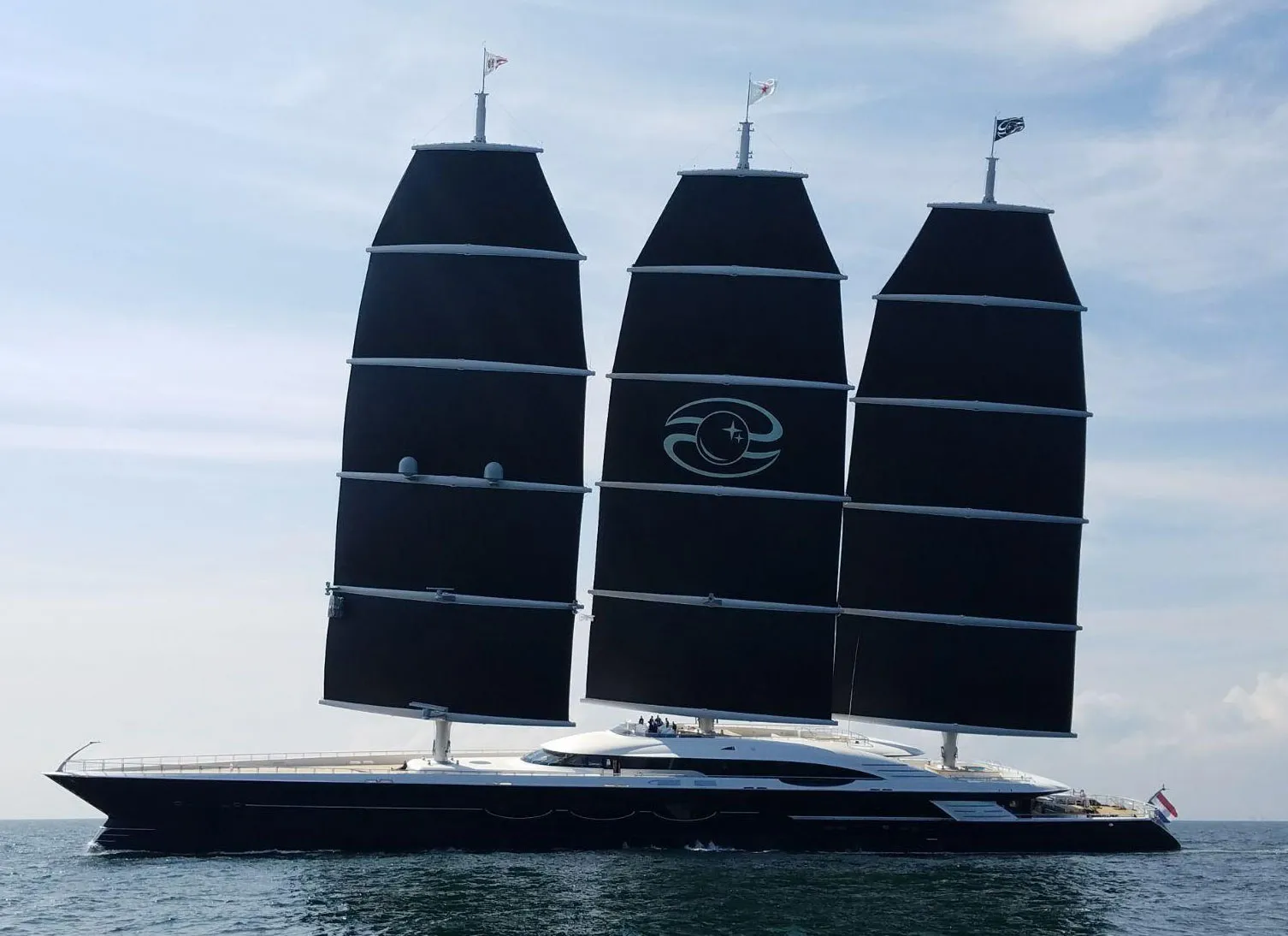 The Black Pearl superyacht.