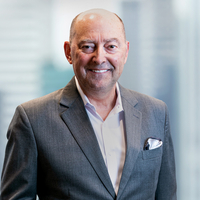 Stylized headshot in Bloomberg office of James Stavridis