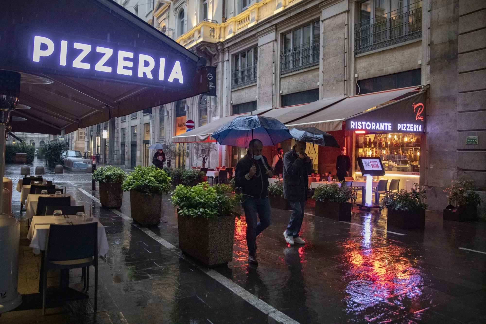 Milan is one of Italy’s most virus-hit cities.