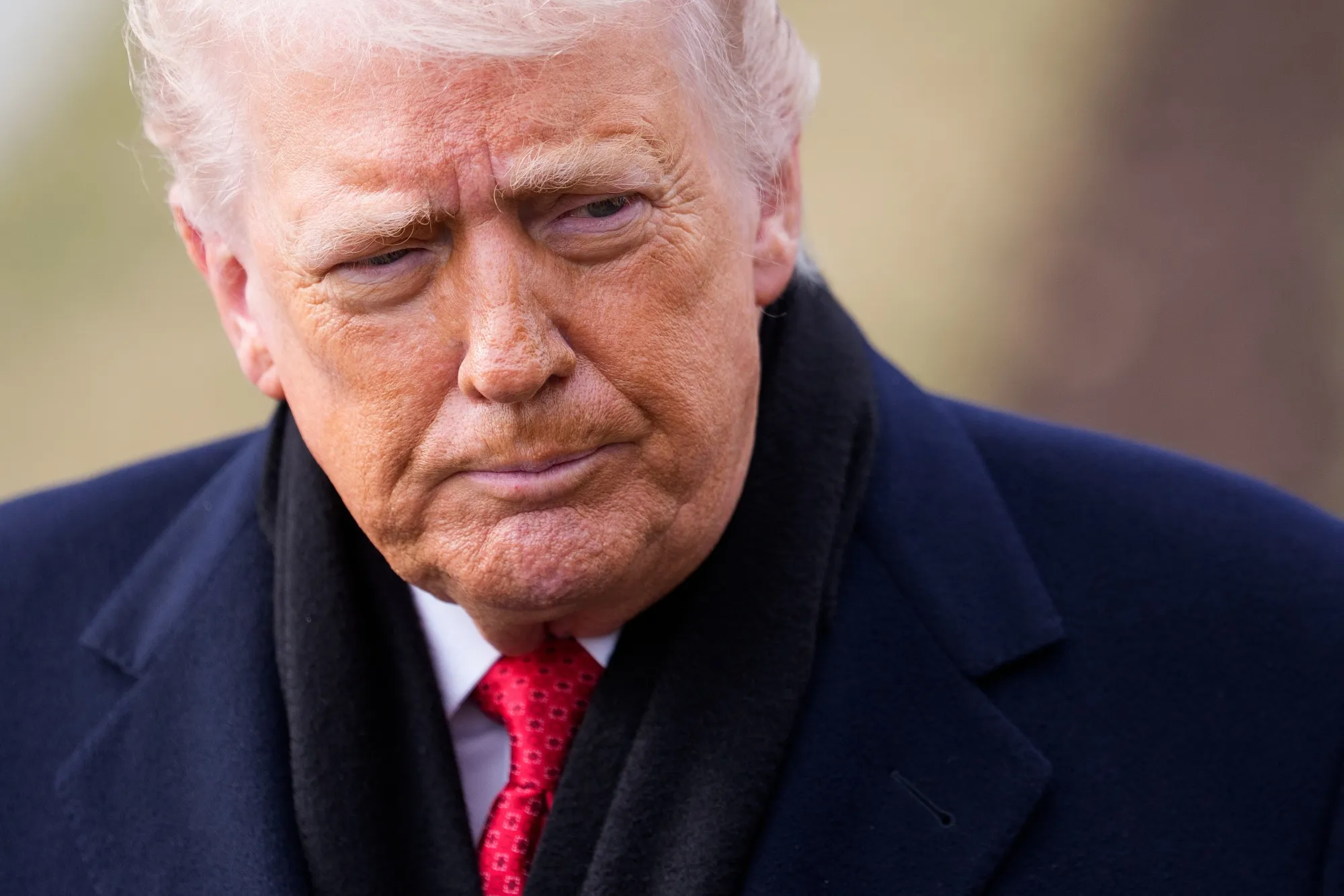 President Trump Departs White House For Florida