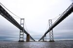 The twin spans of the Chesapeake Bay Bridge, which connect the western and the eastern sides of Maryland, could&nbsp;be joined by a third crossing in the future.&nbsp;