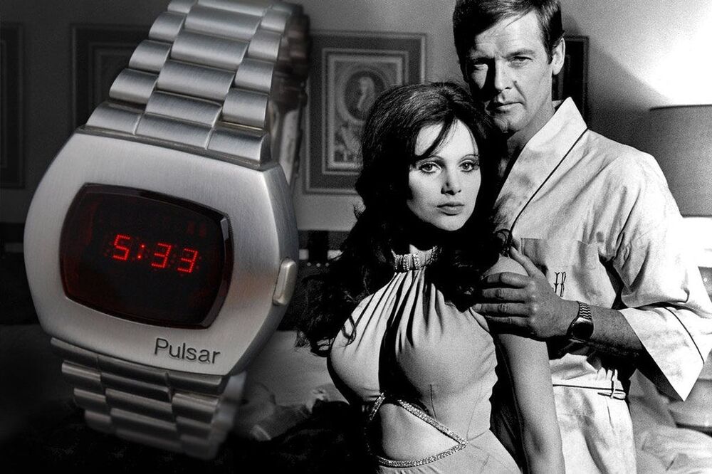 pulsar p2 led watch