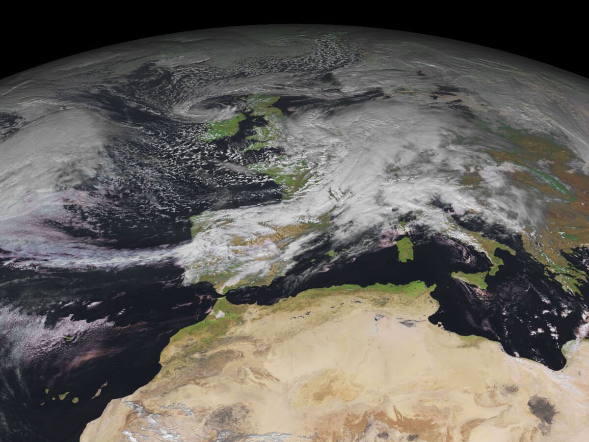 This Is How Europe’s Hottest Year Looked From Space - Bloomberg