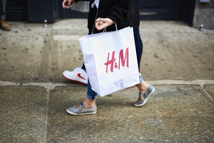 Shoppers In Soho As Retail Sales Figures Are Released