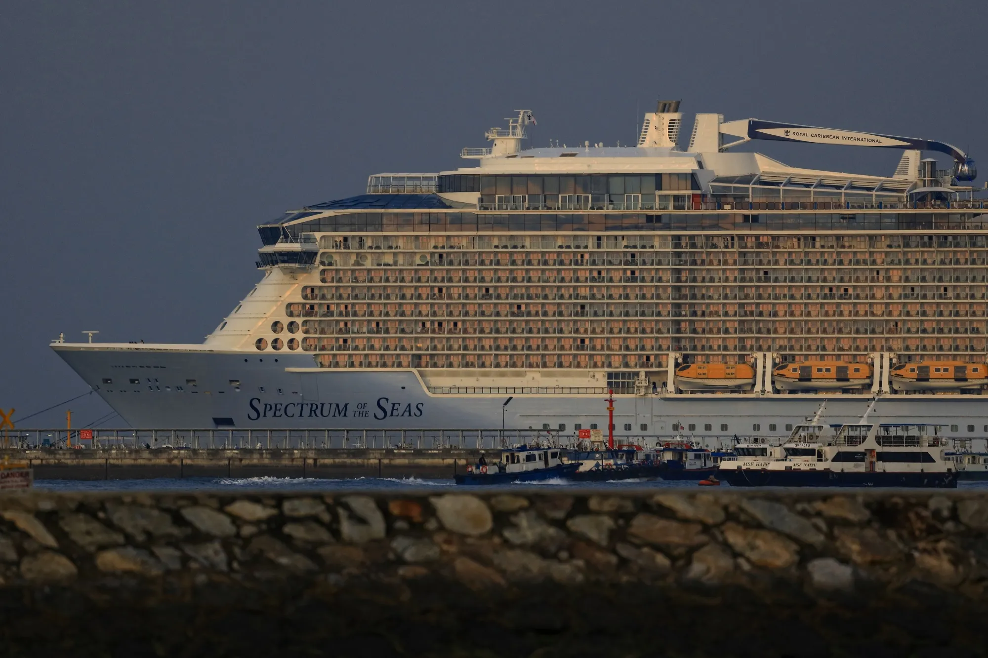 The Spectrum of the Seas in Singapore on May 23.