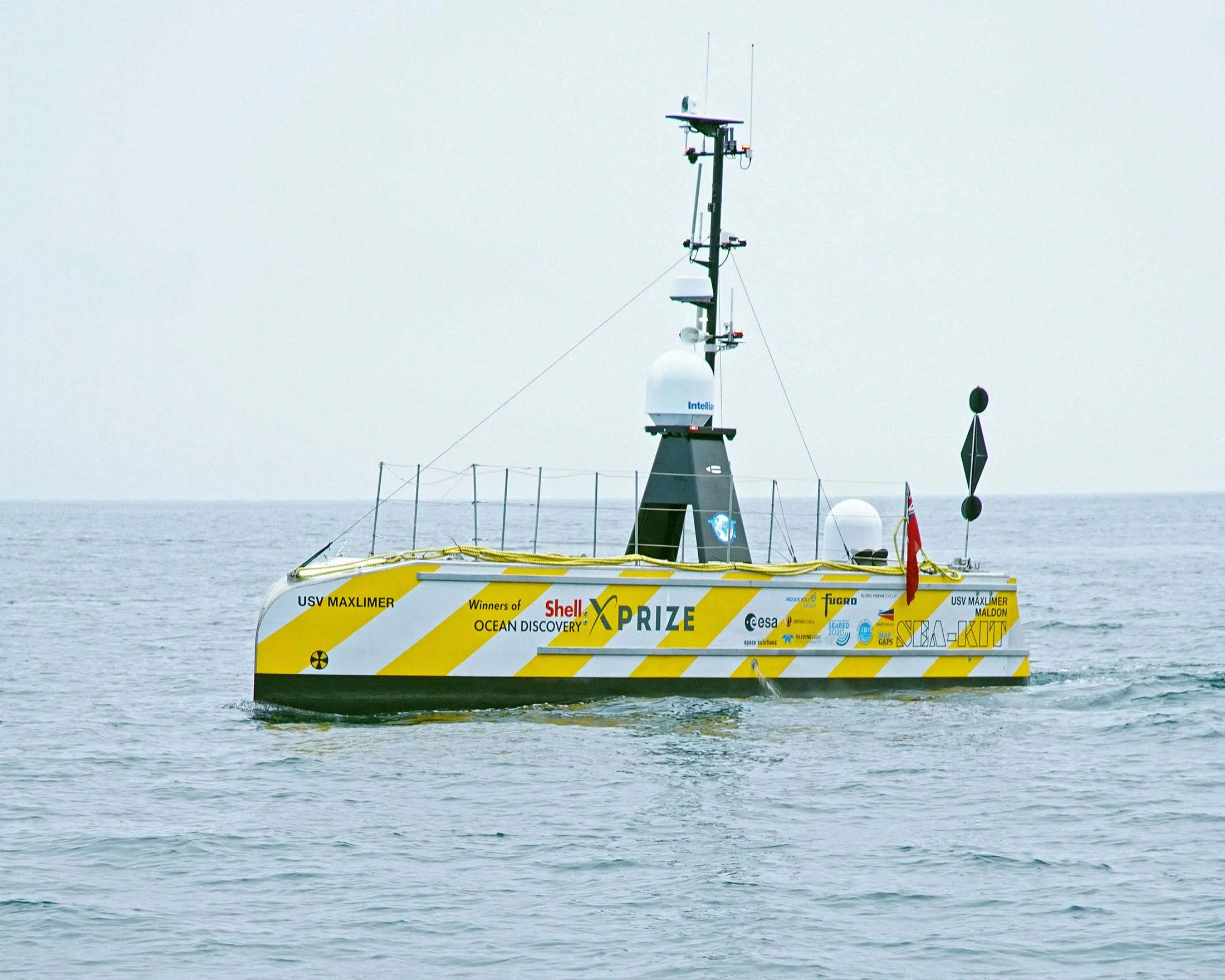 The Maxlimer on its return from the Atlantic.