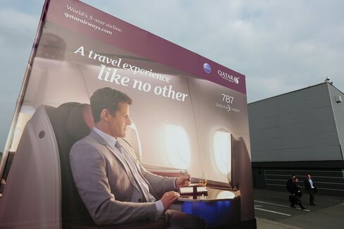 Qatar Airways Advertisement