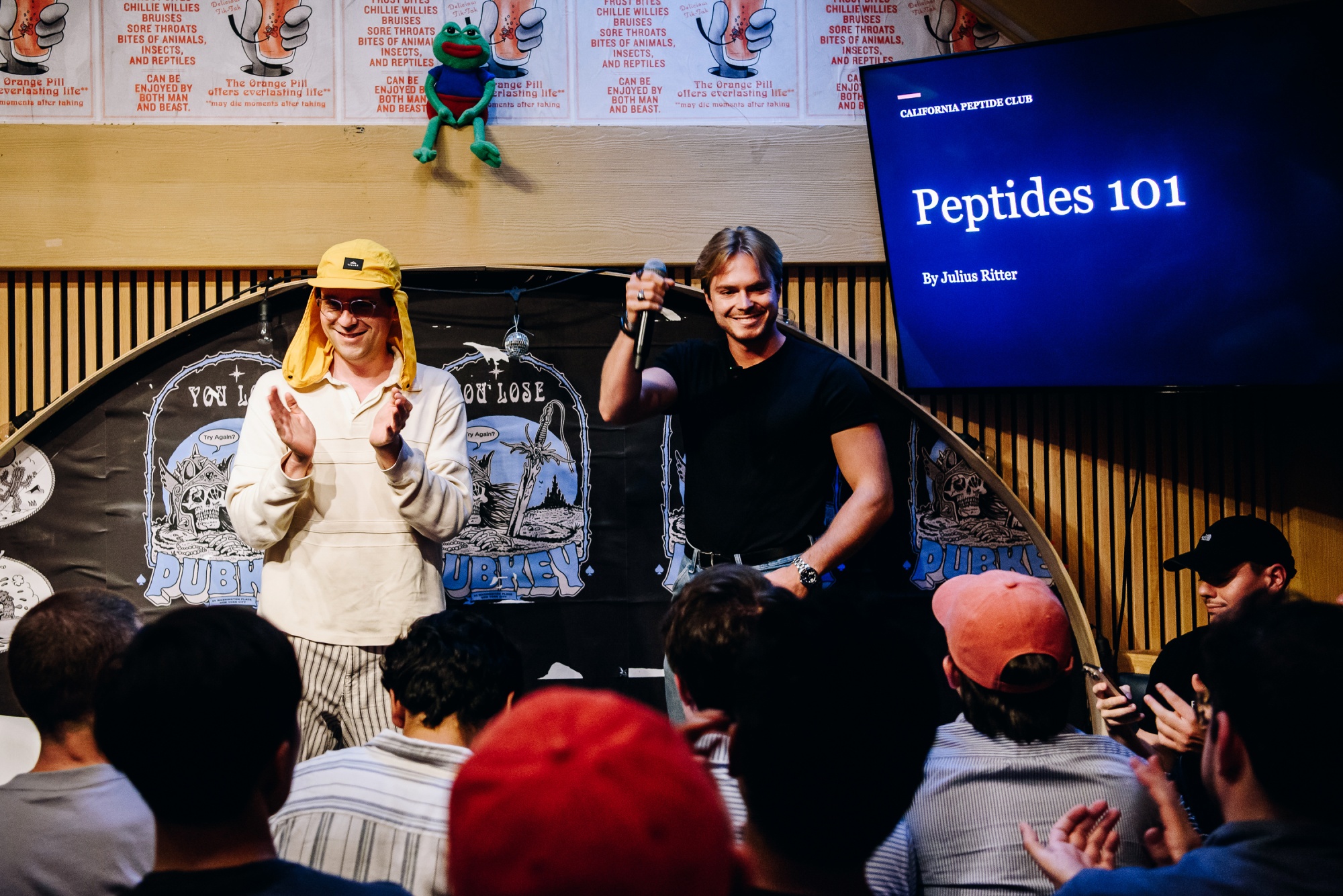 A peptide event
