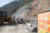 Construction is under way on the Char Dham highway project.