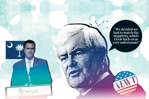 Newt Gingrich on Going Negative in the GOP Primaries