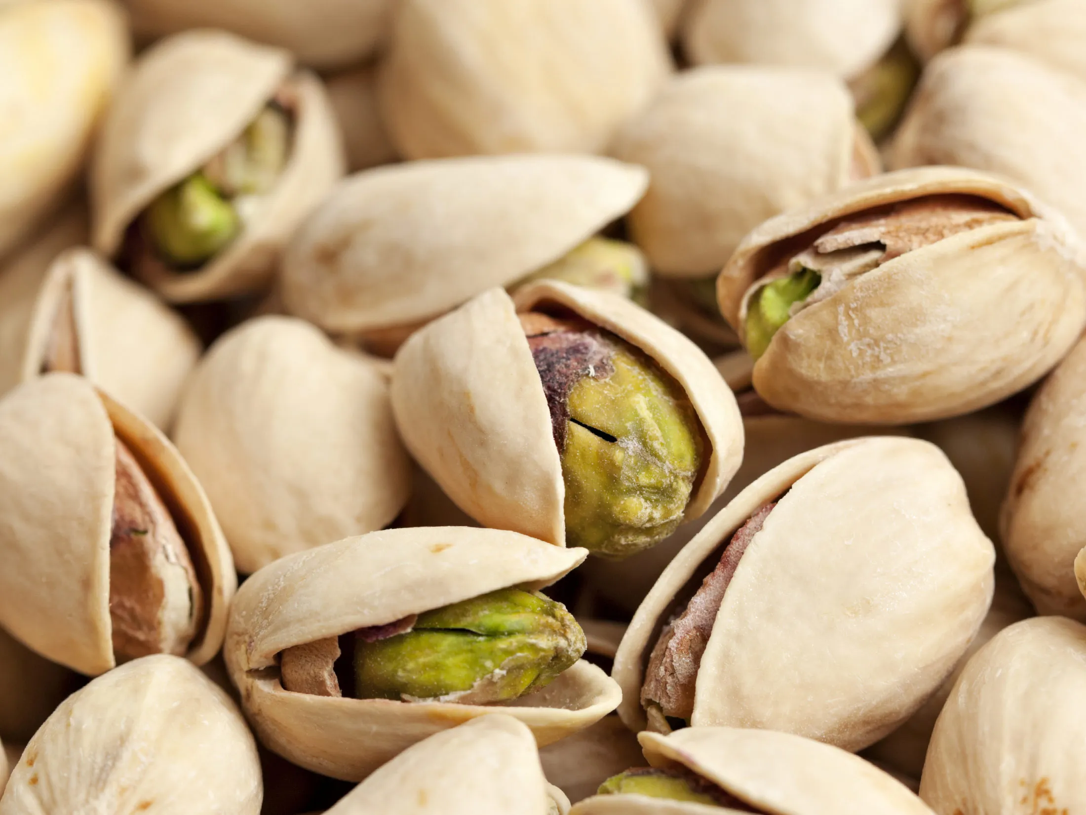 Pistachio nuts.