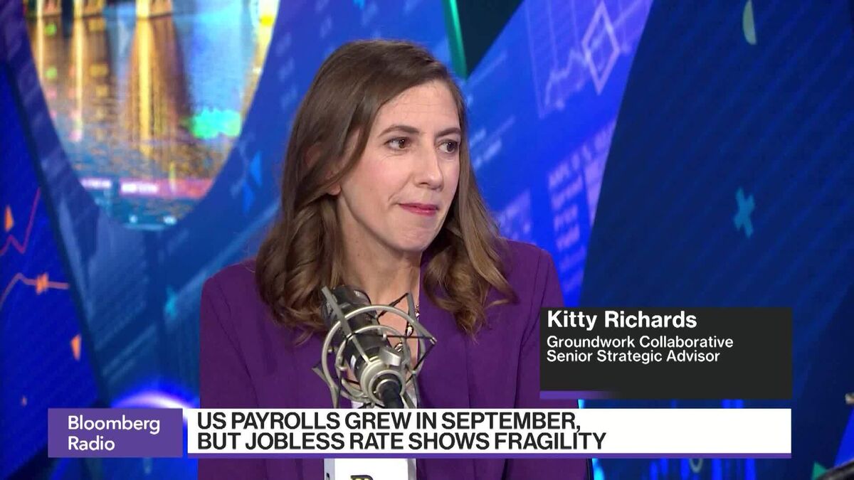 ⚫️ BLOOMBERG: "Mercato del lavoro in rallentamento: avvertimenti da Kitty Richards del Groundwork Collaborative"