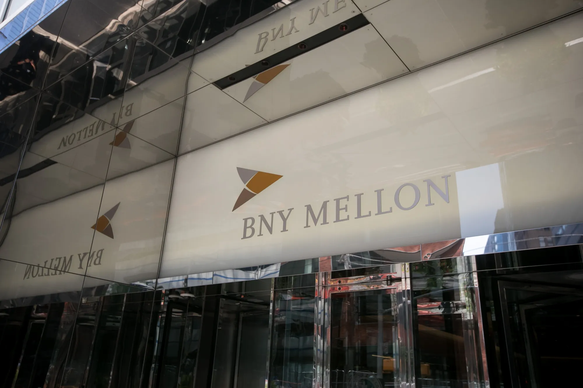 A BNY Mellon office building in New York.