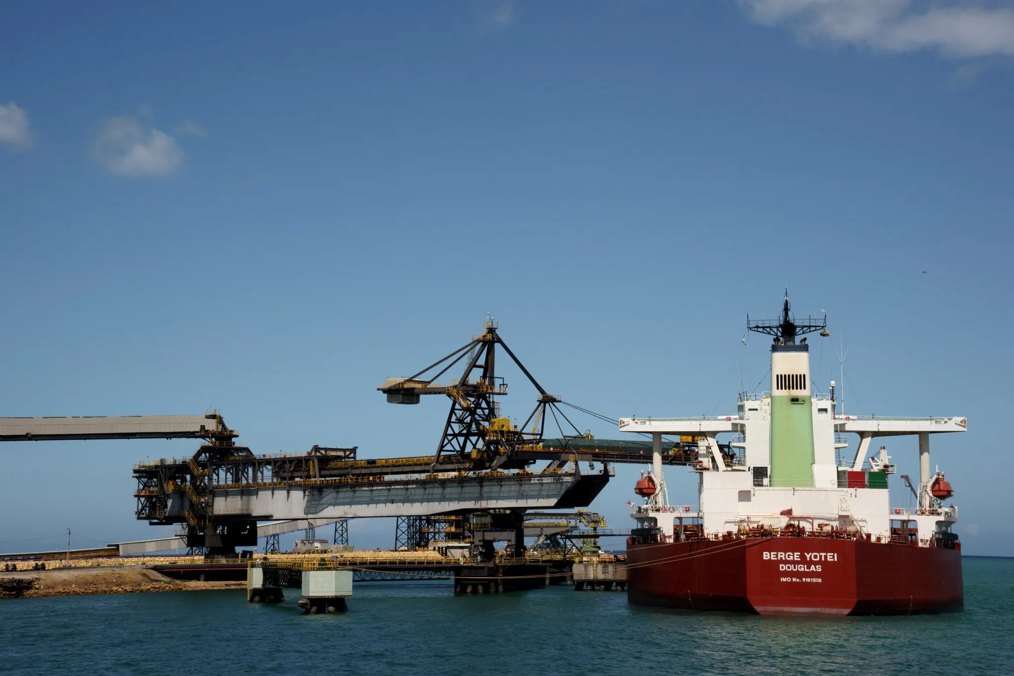 Operations At The Port As Coal Is Shipped For Export