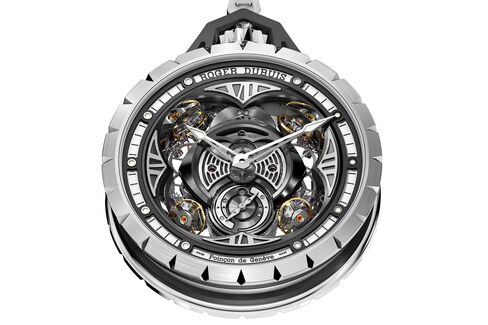 Even for a complicated pocket watch, the Excalibur Spider Pocket Time Instrument makes a big statement.
