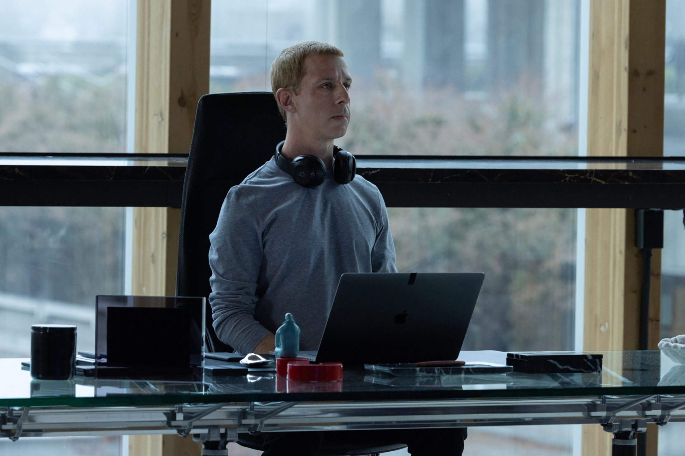 Jeremy Strong as Mark Zuckerberg