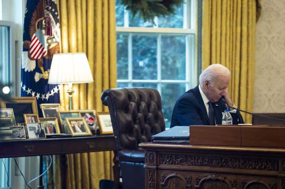 President Biden Holds Call With Ukraine's Volodymyr Zelenskiy