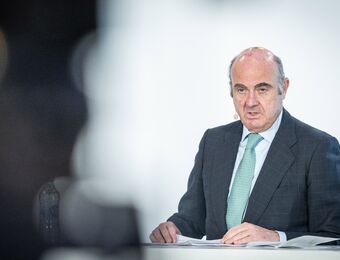 relates to ECB’s Guindos Says Inflation Outlook Faces ‘Substantial Risks’