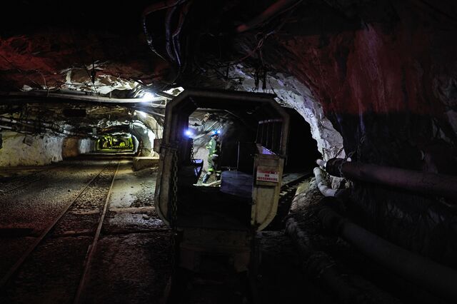 The Henderson shaft that reaches more than 1,500 meters below surface in Mufulira is one of Mopani Copper Mines' newest.