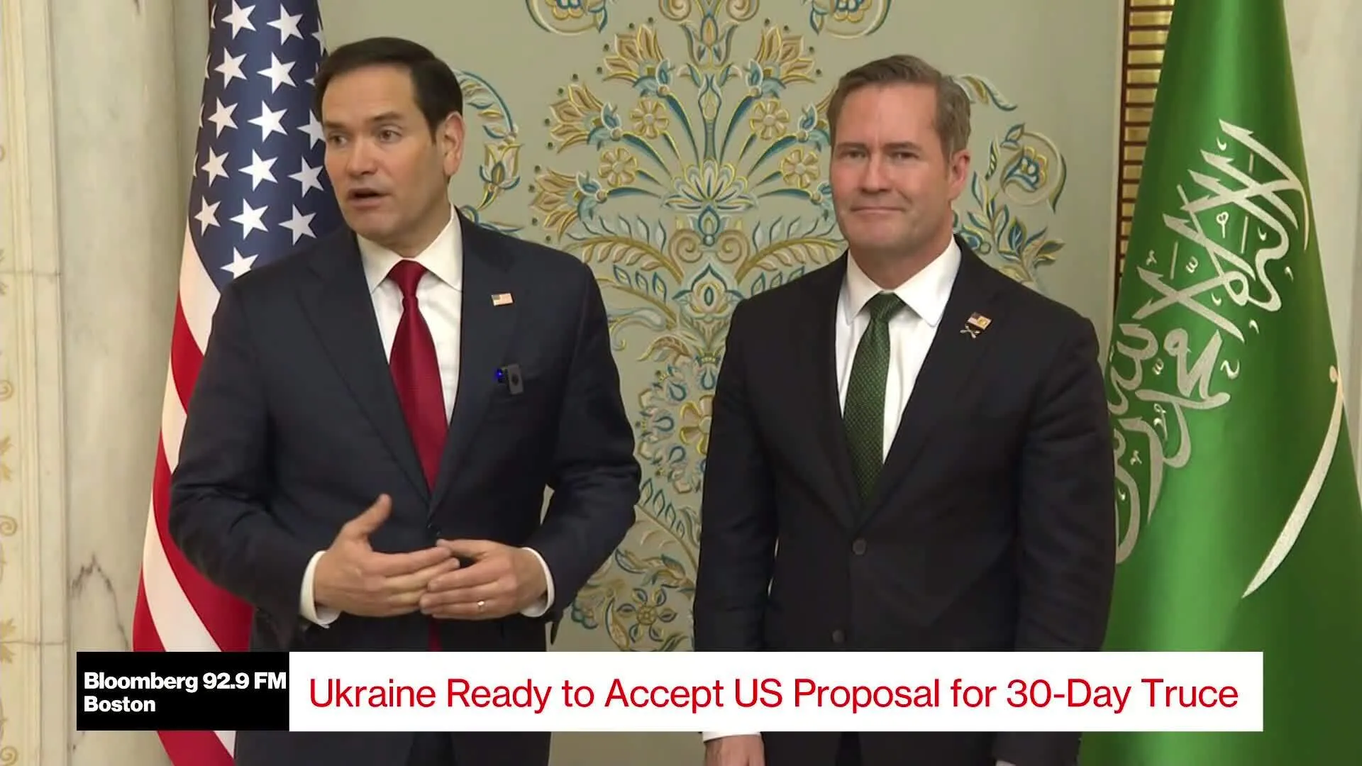 Watch Ukraine Accepts US Proposal for 30-Day Truce With Russia - Bloomberg