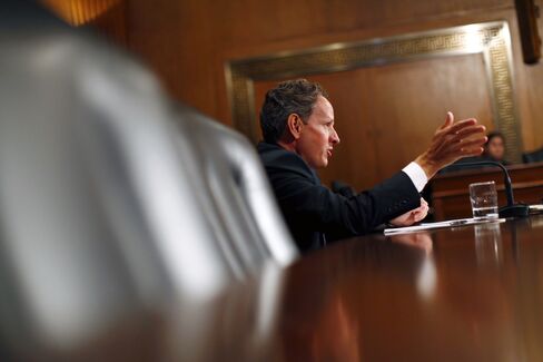 Geithner’s Money Fund Overhaul Push Sparks New Industry Outcry