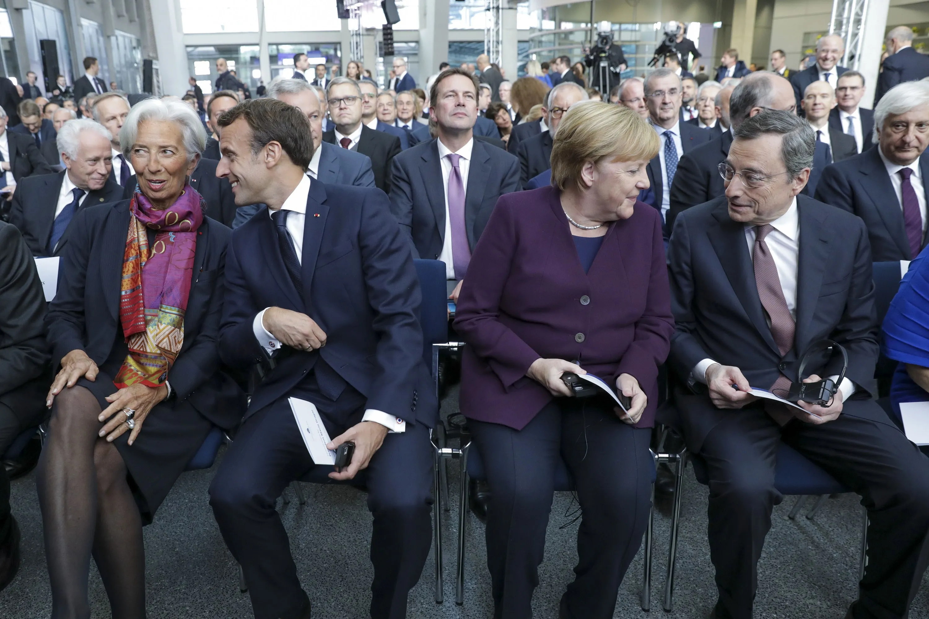 Among friends.