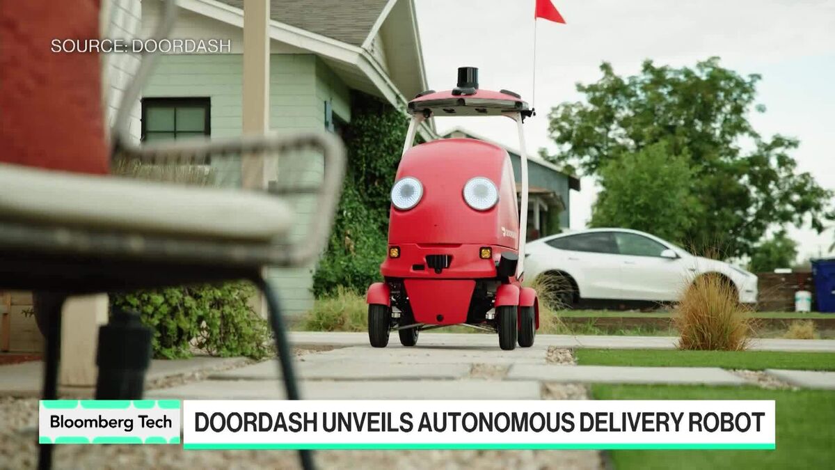 DoorDash Unveils Delivery Robot ‘Dot’