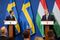 Swedish PM Kristersson Meets Hungarian PM Orban In Budapest