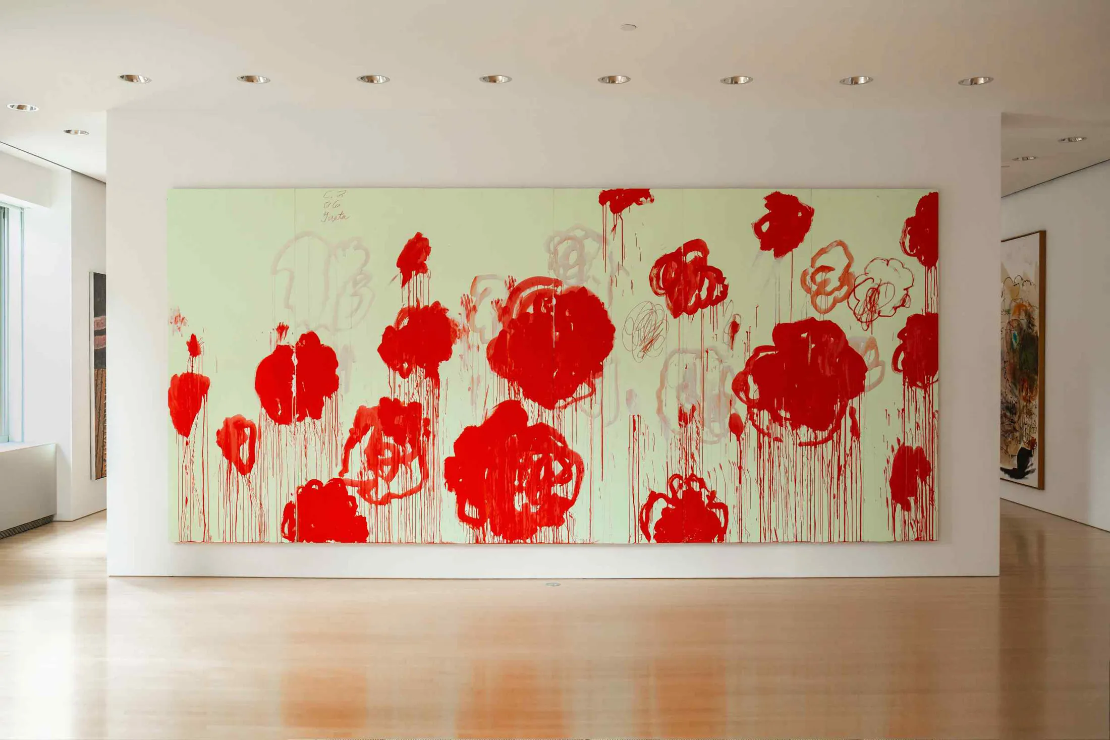 Cy Twombly’s&nbsp;Untitled, from 2007.