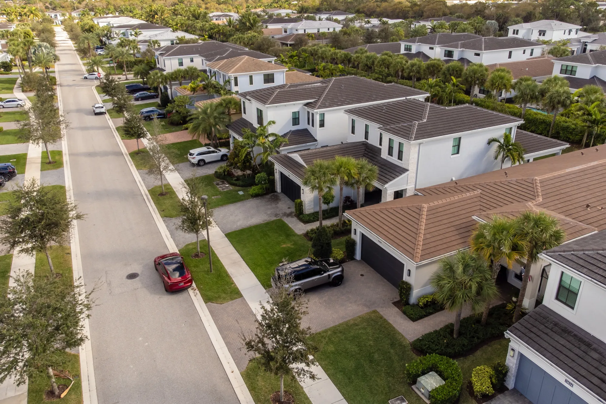 Homes in Palm Beach Gardens, Florida on Jan. 11.