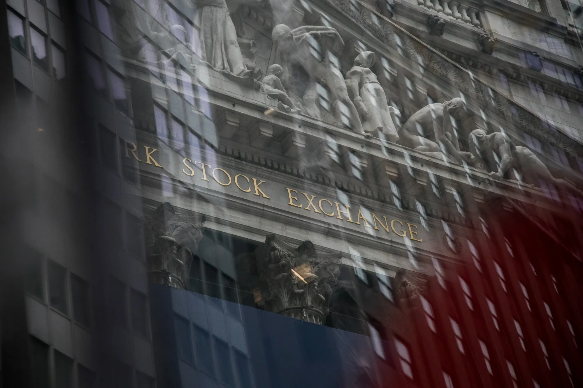 The New York Stock Exchange As US Stocks Rise