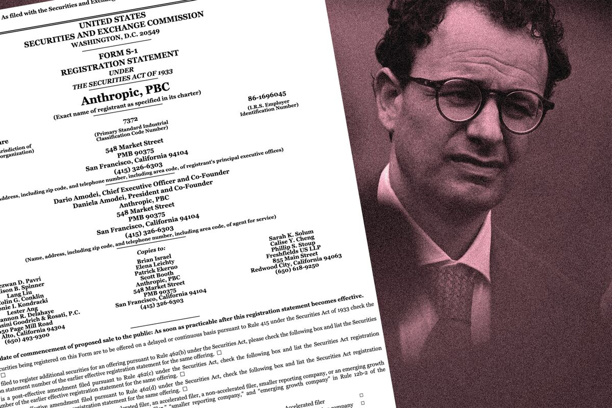 Anthropic IPO Filing Day Comes With Warning
