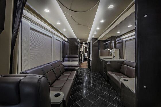 Want a Glam Rock Road Trip? Rent a Concert Tour Bus as Your RV