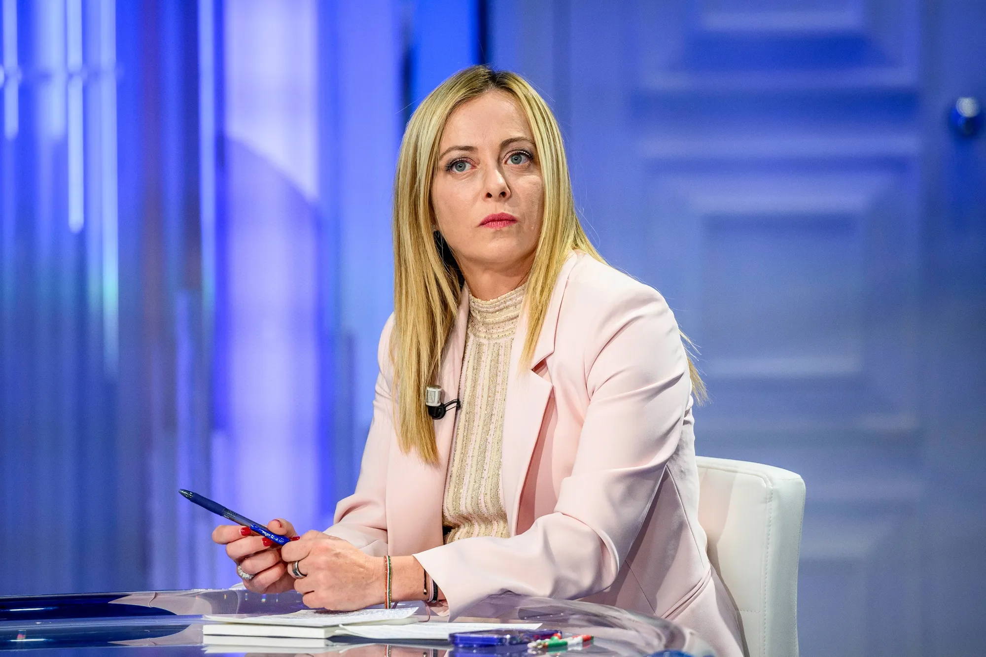 Giorgia Meloni on Sept. 13.