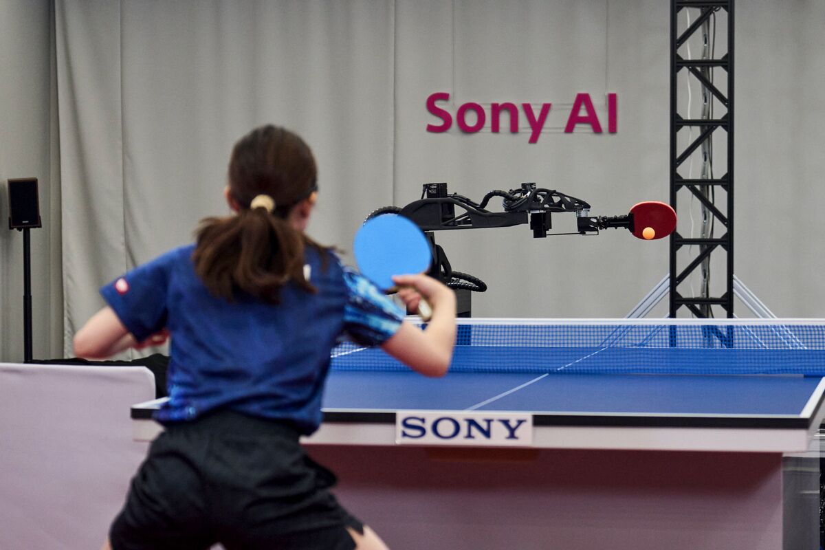 bloomberg.com - Annika Inampudi - Ping Pong Robot Uses Agentic AI to Beat Expert Human Players